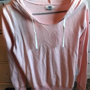 Light pink sweatshirt, size medium